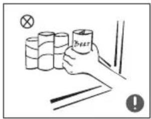 EAS Electric EMCF203 - Warnings for placement - 3