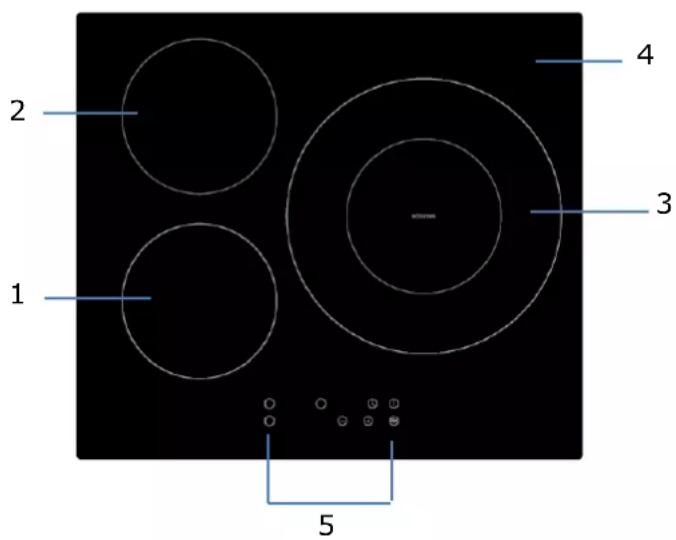 EAS Electric EMIH320-3FL - Top view - 1