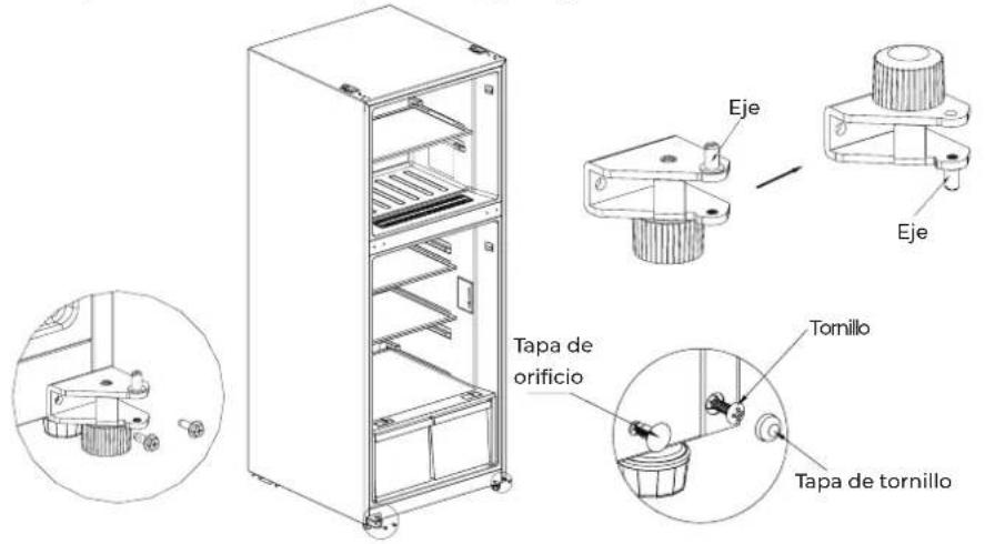 EAS Electric EMF173NF3 - Cambio de orientación de la puerta - 5