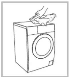 EAS Electric EMW70 - Nettoyez le couvercle du lave-linge - 1