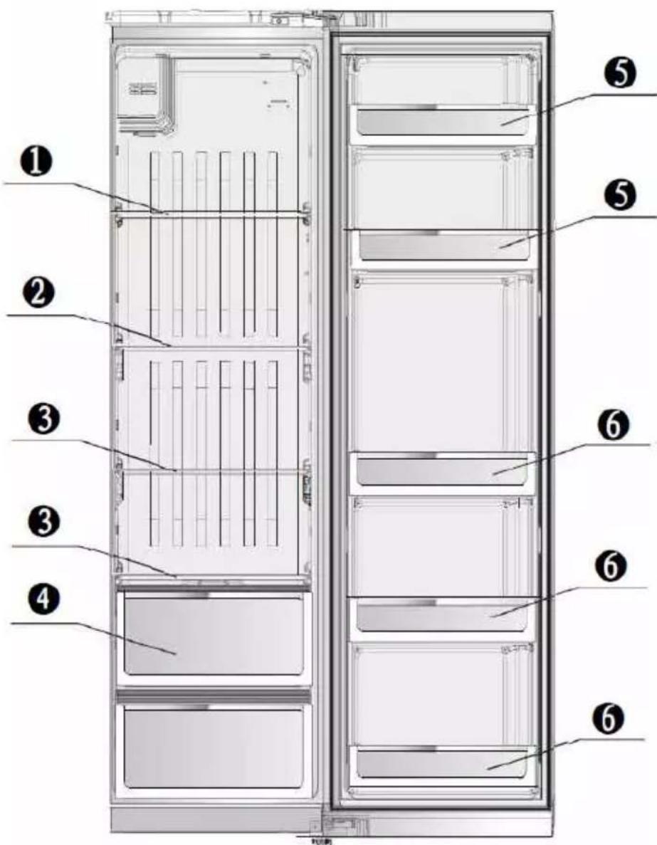 EAS Electric EMSS178GN2 - Compartimento de refrigeración - 1