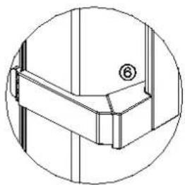 Technical line drawing of a mechanical bracket or bracket assembly (no text or symbols)