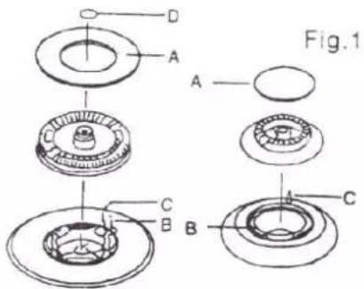 EAS Electric EMH46RN - The hob control knobs - 1