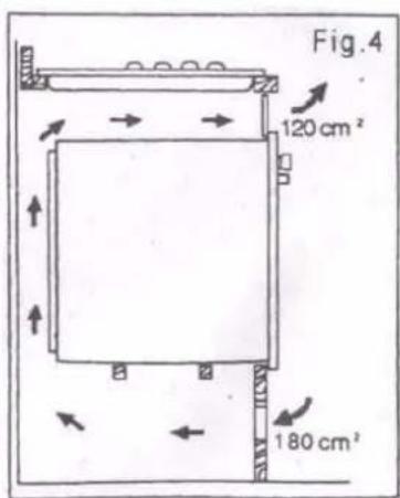EAS Electric EMH46RC - Dans une armoire avec un four en dessous - 4