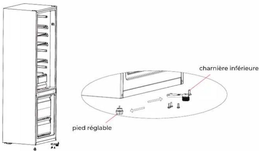 EAS Electric EMC1856W2 - Modification de l'orientation de la porte - 7