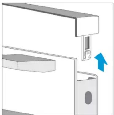 EAS Electric EMV72PGN - Removing the door cover - 2