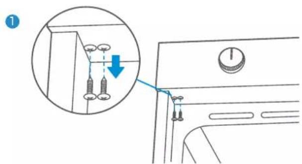 EAS Electric EMV72PGN - Installation de la serrure de la porte - 1