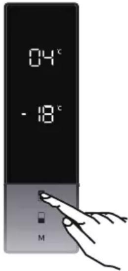 EAS Electric EMC186AZDX - Kühltemperatureinstellungen - 1