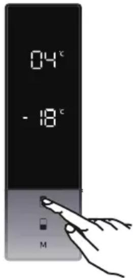 EAS Electric EMC186AZDX - Definições de Temperatura do Refrigerador - 1