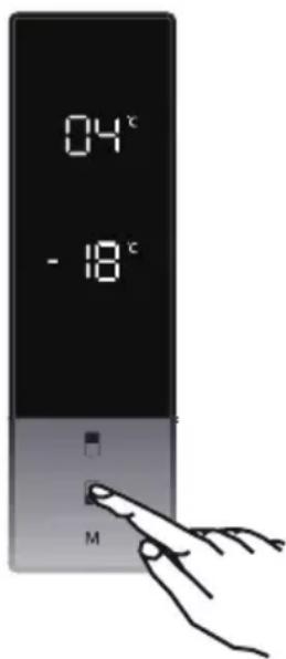 EAS Electric EMC186AZDX - Freezer Temperature Settings - 1