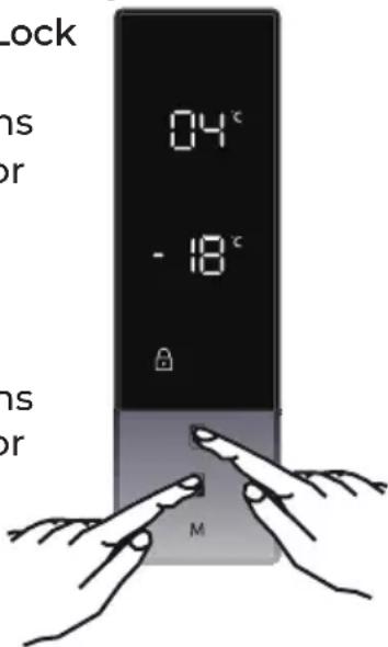 EAS Electric EMC186AZDX - Activating Child Lock - 2