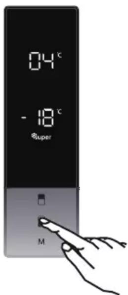 EAS Electric EMC186AZDX - Modus „Super-Gefrieren“ Anwendungsbereiche - 1