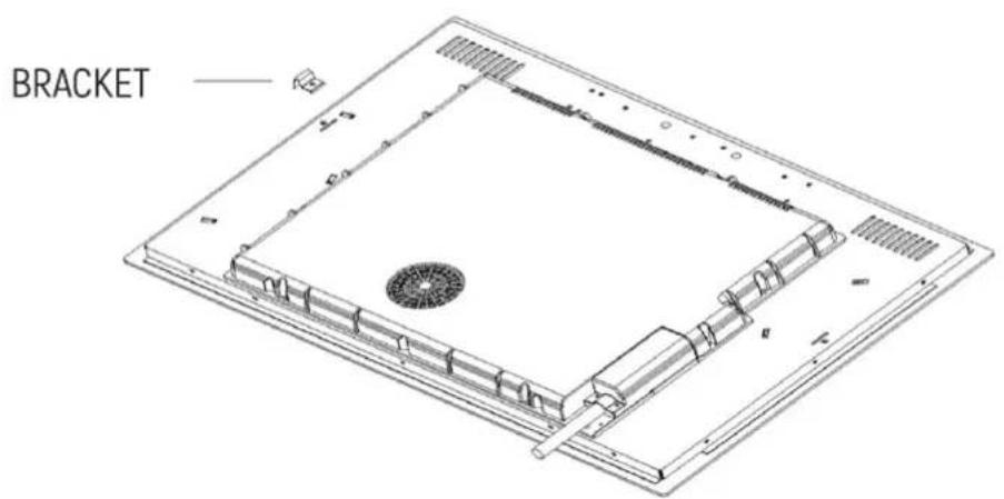 EAS Electric EMIH900FL - Adjusting the bracket position - 1