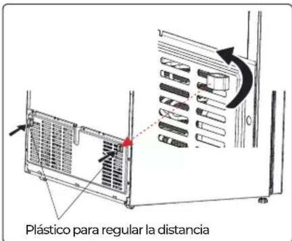 EAS Electric EMC197ASDX - - La cubierta inferior del armario es de metal - 1