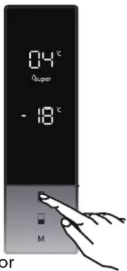 EAS Electric EMC197ASDX - Modelo de Super Frio (Refrigeração Rápida) quando seria utilizado? - 1