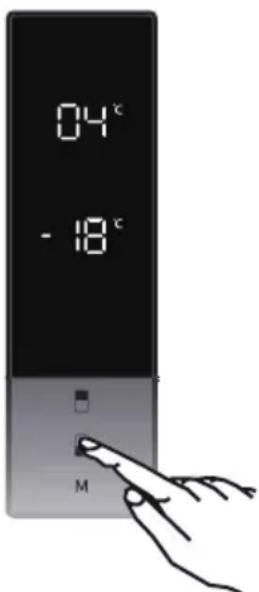 EAS Electric EMC197ASDX - Gefriertemperatureinstallungen - 1