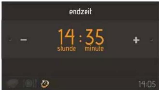 EAS Electric EMV75TVP - Auswahlbildschirm für Start/Bearbeiten - 1