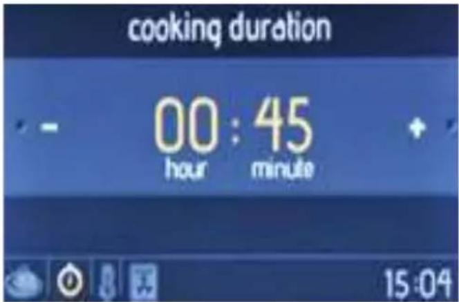 cooking duration 00:45 hour minute 15:04