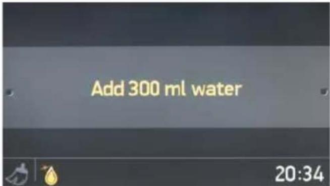Add 300 ml water 20:34