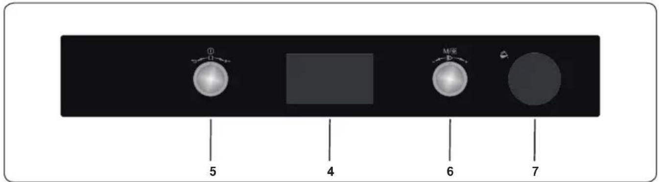 ① ② M/8 ③ 5 4 6 7