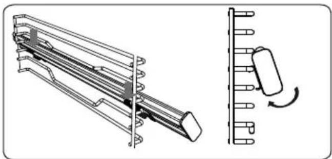 EAS Electric EMV75TVP - Telescopic rails - 2