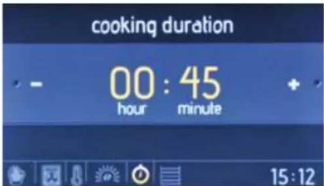 cooking duration 00:45 hour minute 15:12