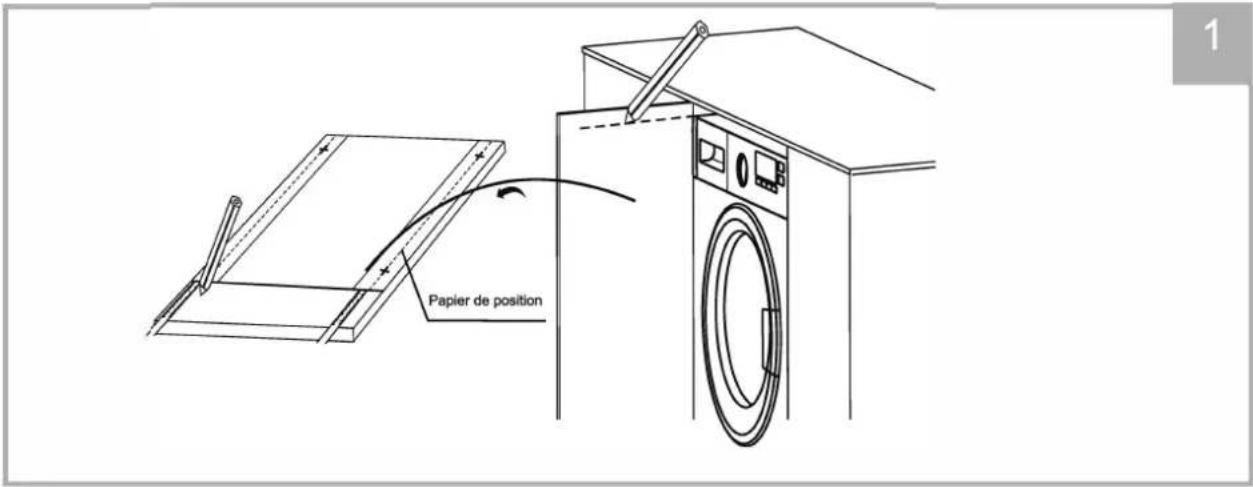 EAS Electric EMWI82401 - Préparation et montage de la porte - 1