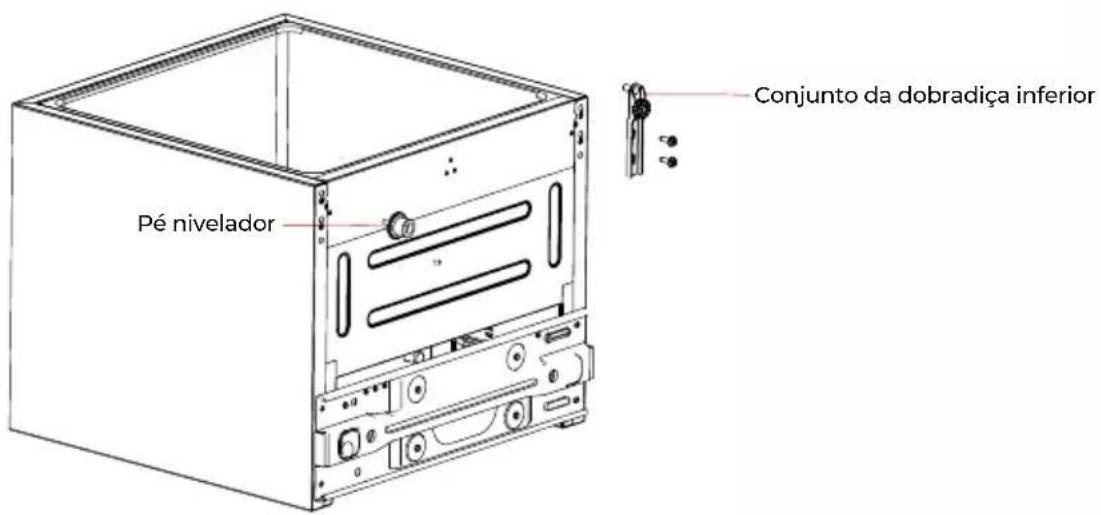 EAS Electric EMR451 - Mudar a orientação da porta - 5