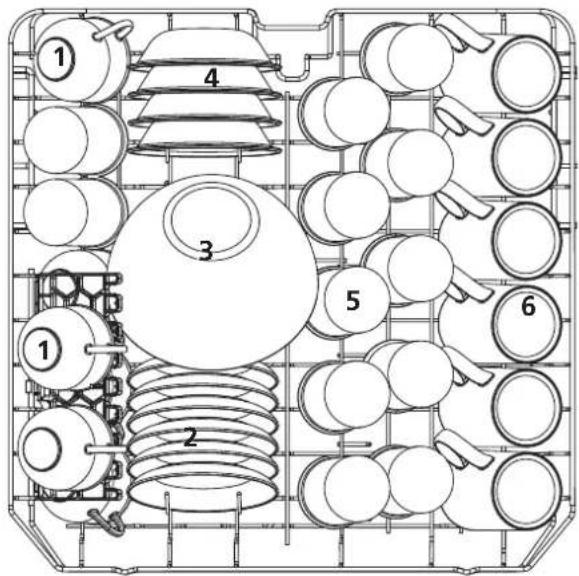 EAS Electric EMD122W-V1 - Cesto superior: - 1