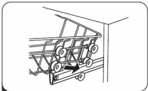 EAS Electric EMD122W-V1 - Adjusting the upper basket - 3