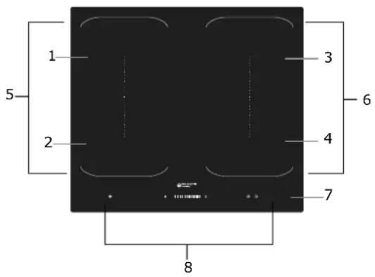 EAS Electric EMIH600-FX1 - Vista superior - 1