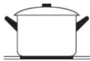 EAS Electric EMIH600-FX1 - Escolha de utensílios de cozinha adequados - 5