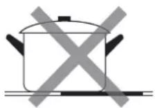 EAS Electric EMIH600-FX1 - Elección de utensilios de cocina adecuados - 8