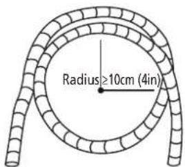 EAS Electric MAJESTIC25K - MINIMUM BEND RADIUS - 1
