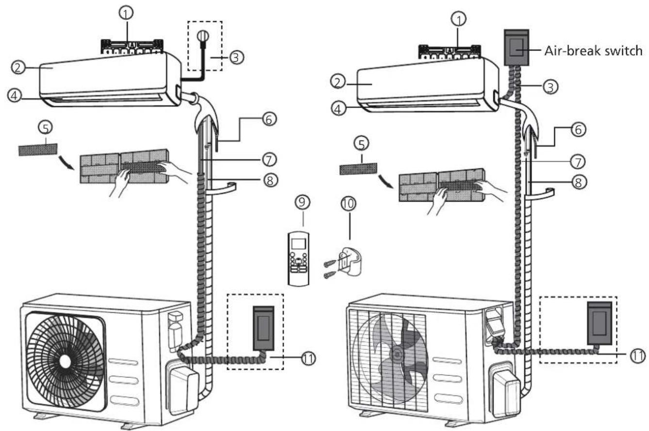 EAS Electric MAJESTIC25K - Unit Parts - 1