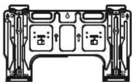EAS Electric MAJESTIC25K - MOUNTING PLATE DIMENSIONS - 2