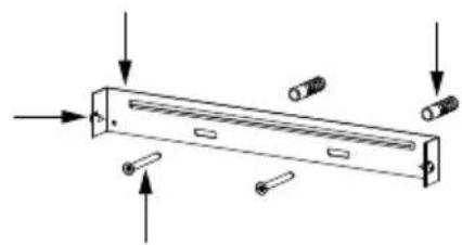 EAS Electric EMRH608VRT-N - WALL DRILLING AND BRACKET FIXING - 2