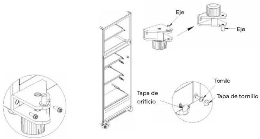 EAS Electric EMF1761 - Cambio de orientación de la puerta - 7