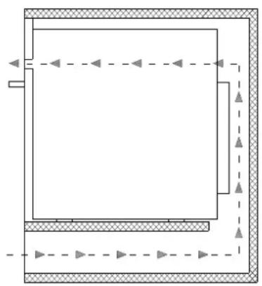 EAS Electric EMV48DTN - Instalação de forno embutido - 2