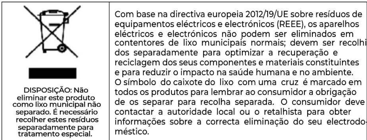 EAS Electric EMCF302 - Avisos de eliminacao - 1