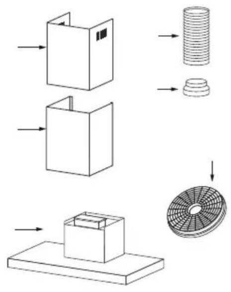 EAS Electric EMRH906X - CAMPANA EXTRACTORA - 85