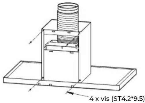 EAS Electric EMRH706X - Couvercle du tube inférieur - 1
