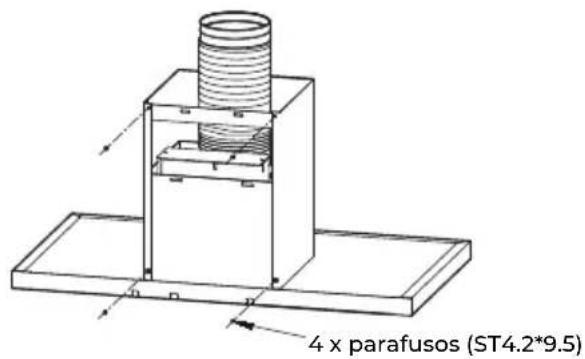 EAS Electric EMRH706X - Cobertura do tubo inferior - 1