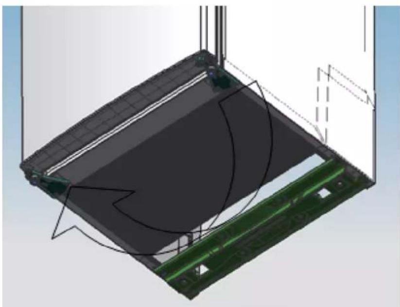 EAS Electric EMF1453 - Changing the opening direction of the door - 8