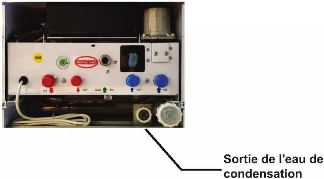 EAS Electric CONFORT24 - CONNEXION POUR LA VIDANGE DU CONDENSAT - 2