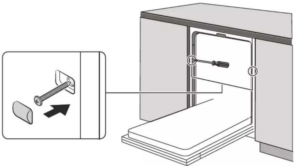 EAS Electric EMD122X-V1 - Step 4. Dishwasher installation steps - 2