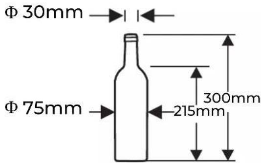 EAS Electric EMR44VNI1 - Arrangement of bottles - 1