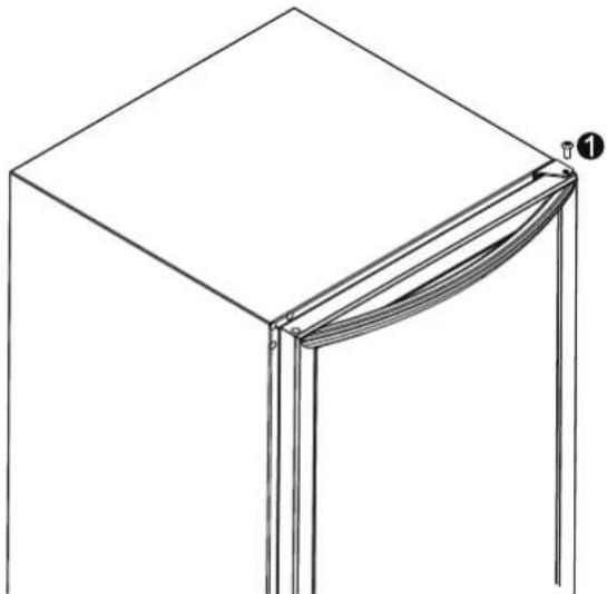 EAS Electric EMR44VNI1 - Reversing the door swing (cross handle) - 1