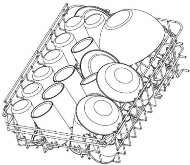 EAS Electric EMD092BI-V1 - Panier supérieur : - 1