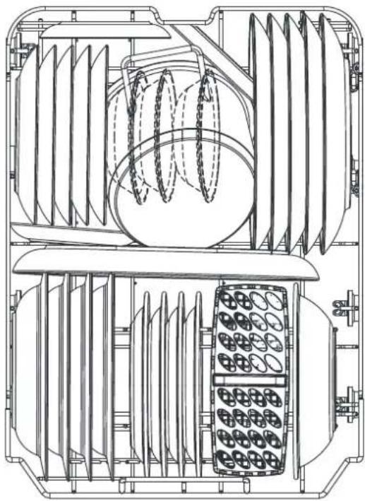 EAS Electric EMD092BI-V1 - Panier inférieur : - 1